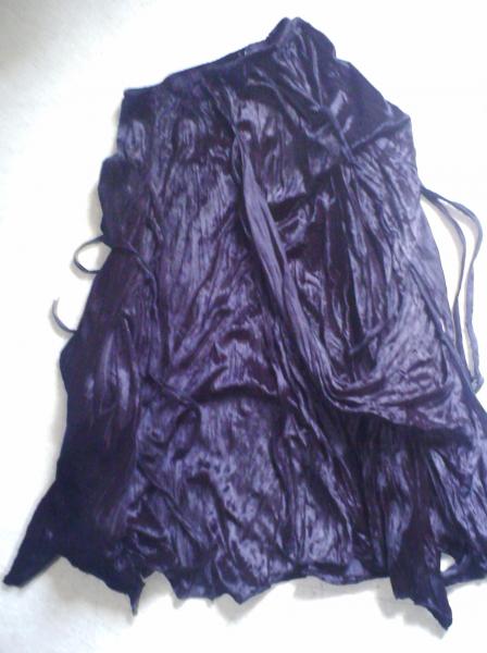 jupe velours noir